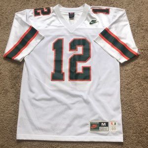 “Jim Kelly” Miami Hurricanes Jersey